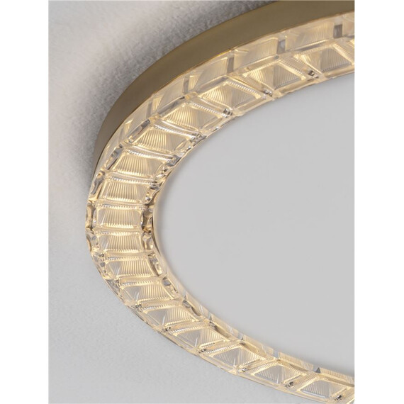 LED Плафон GLEAMY 9030964 NovaLuce 21W 3000K Triac Dimmable | Osvetlenieto.bg