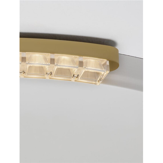 LED Плафон GLEAMY 9030967 NovaLuce 30W 3000K Triac Dimmable | Osvetlenieto.bg