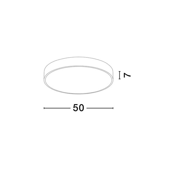 LED Плафон HADON 9001533 NovaLuce 30W 3000K | Osvetlenieto.bg