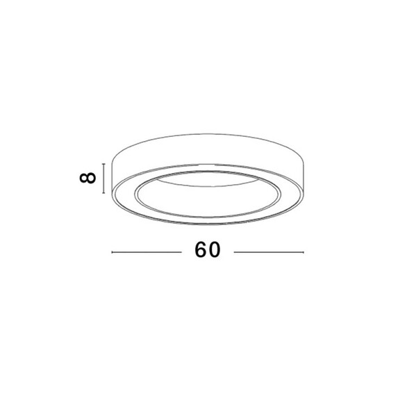 LED Плафон MORBIDO 9345632 NovaLuce 48W CCT 2700K-4000K Dimmable by Remote Control | Osvetlenieto.bg