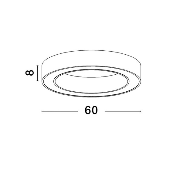 LED Плафон MORBIDO 9345634 NovaLuce 48W CCT 2700K-4000K Dimmable by Remote Control | Osvetlenieto.bg