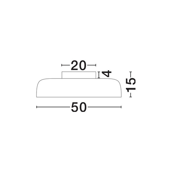 LED Плафон NOELIA 9268016 NovaLuce 36W 2700K Triac Dimmable | Osvetlenieto.bg