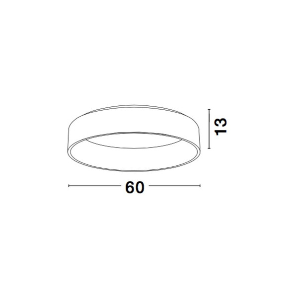 LED Плафон RANDO 6167207 NovaLuce 42W 3000K | Osvetlenieto.bg