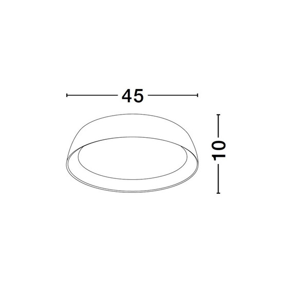 LED Плафон SIGI 9030503 NovaLuce 39W 3000K Triac Dimmable | Osvetlenieto.bg