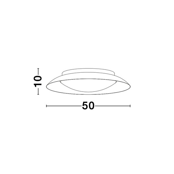 LED Плафон ZANO 9053821 NovaLuce 28W 3000K Triac Dimmable | Osvetlenieto.bg