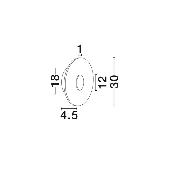 LED Аплик EMBER 9019753 NovaLuce 14W 3000K | Osvetlenieto.bg
