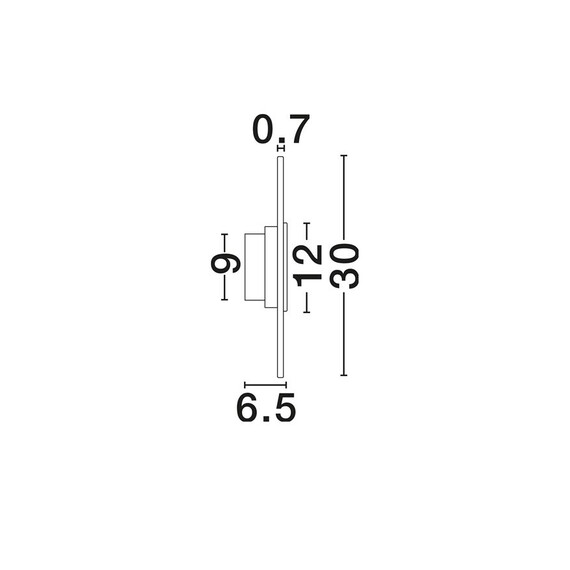 LED Аплик MARZIO 9019748 NovaLuce 8W 3000K | Osvetlenieto.bg