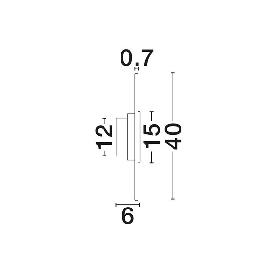 LED Аплик MARZIO 9019749 NovaLuce 10W 3000K | Osvetlenieto.bg