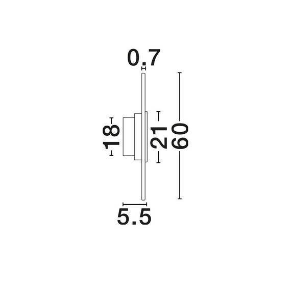 LED Аплик MARZIO 9019750 NovaLuce 14W 3000K | Osvetlenieto.bg