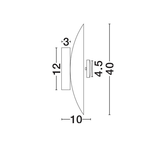 LED Аплик VELINA 9070635 NovaLuce 5W 3000K | Osvetlenieto.bg