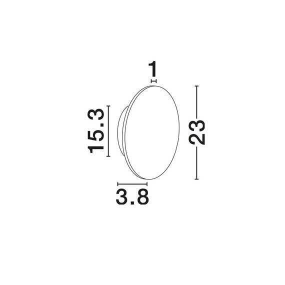 LED Аплик VIANO 9019751 NovaLuce 12W 3000K | Osvetlenieto.bg