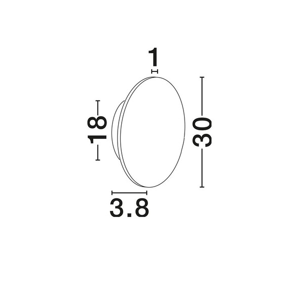 LED Аплик VIANO 9019752 NovaLuce 14W 3000K | Osvetlenieto.bg