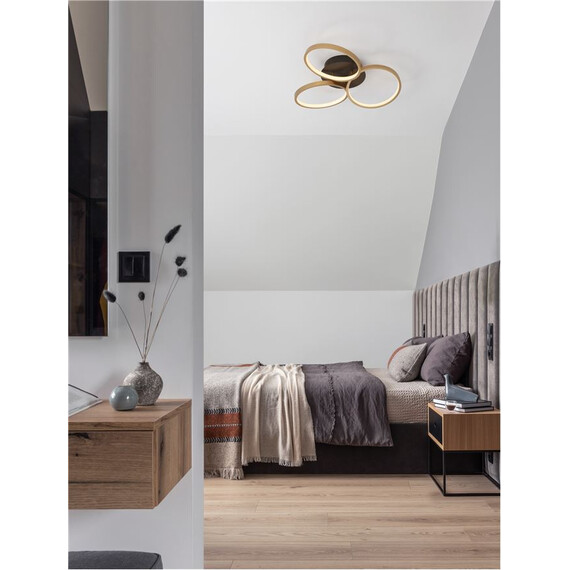 LED Плафон ELIZE 9248112 NovaLuce 28W 3000K Triac Dimmable | Osvetlenieto.bg