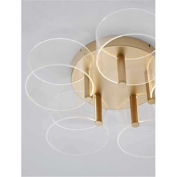 LED Плафон GATLIN 9756712 NovaLuce 28W 3000K Triac Dimmable | Osvetlenieto.bg