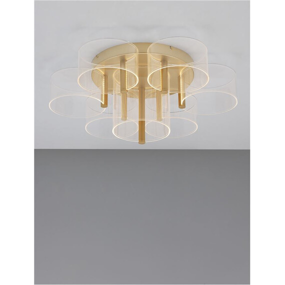 LED Плафон GATLIN 9756713 NovaLuce 41W 3000K Triac Dimmable | Osvetlenieto.bg