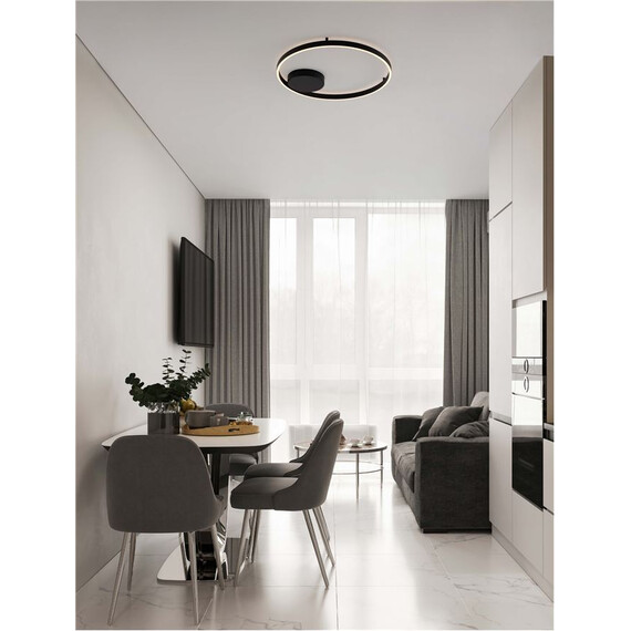 LED Плафон HEDRA 9030527 NovaLuce 60W 3000K Triac Dimmable | Osvetlenieto.bg