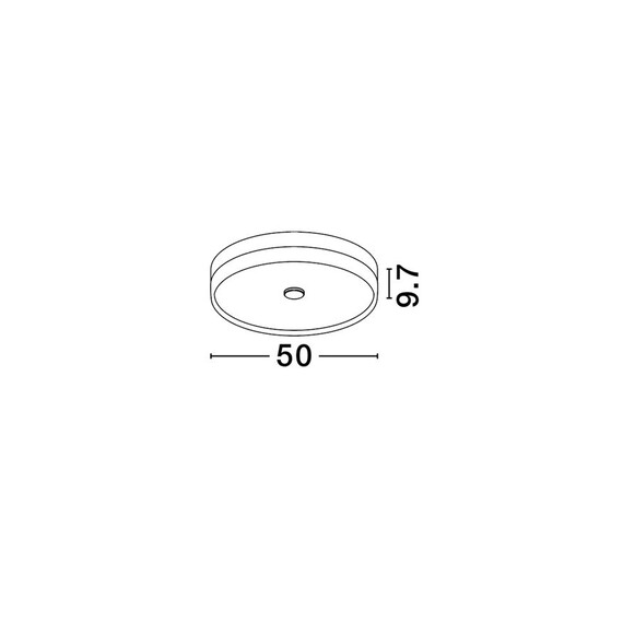 LED Плафон HELIOS 9236232 NovaLuce 31W 3000K Triac Dimmable | Osvetlenieto.bg