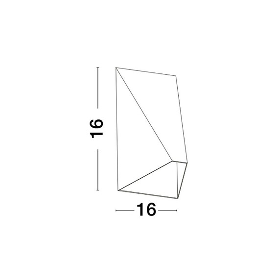 LED Аплик BAZZ 9060940 NovaLuce 3W 3000K | Osvetlenieto.bg