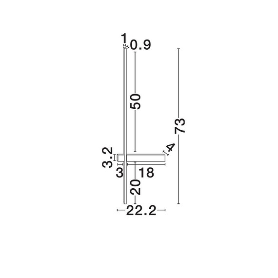 LED Аплик DANESSA 9003014 NovaLuce 5W CCT 2700K-3000K | Osvetlenieto.bg