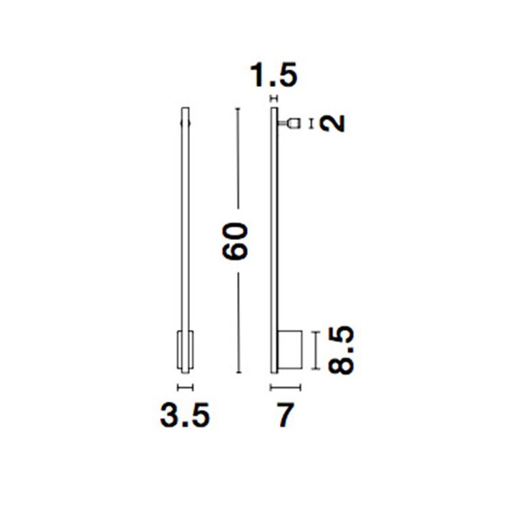 LED Аплик GROPIUS 9081600 NovaLuce 10W 3000K | Osvetlenieto.bg