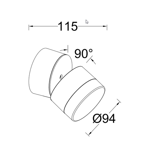 Фасаден аплик DROPSI Lutec LED 9.5W IP44 5010901118 | Osvetlenieto.bg