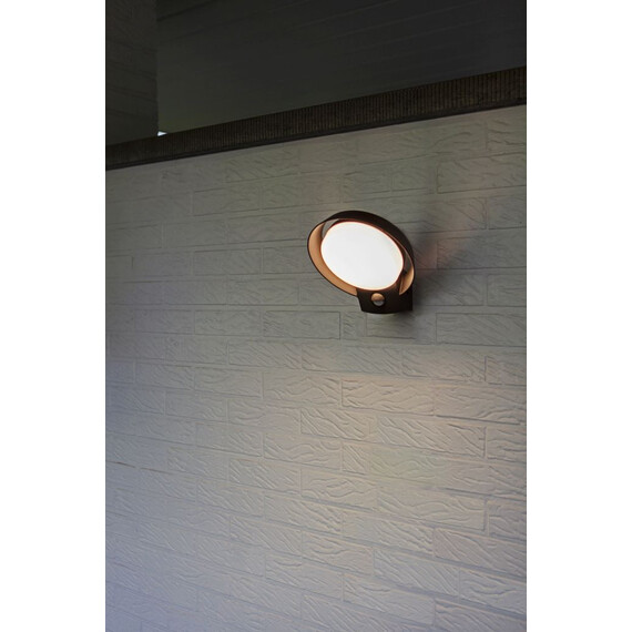 Фасаден аплик POLO PIR сензор Lutec LED 16.1W IP54 5205702118 | Osvetlenieto.bg