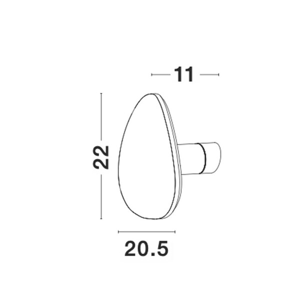 LED Аплик CRONUS 9084081 NovaLuce 12W 3000K | Osvetlenieto.bg