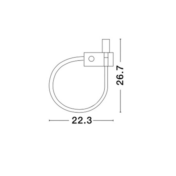 LED Аплик GENEVA 8126582 NovaLuce 3W 3000K | Osvetlenieto.bg