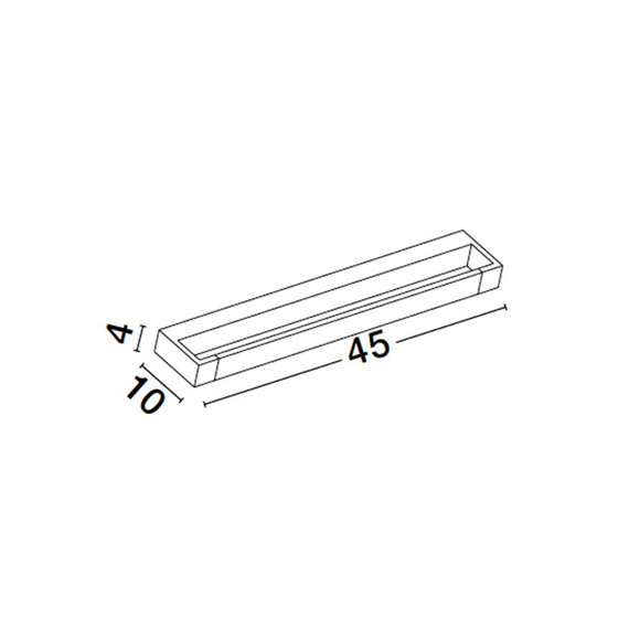 LED Аплик за баня ARGA 9030704 NovaLuce 12W 3000K | Osvetlenieto.bg