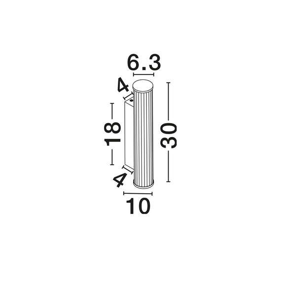 LED Аплик за баня MISTY 9215803 NovaLuce 7W CCT 3000K-4000K | Osvetlenieto.bg