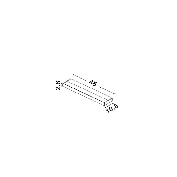 LED Аплик за баня GIOCO 9540332 NovaLuce 8W CCT 2700K-4000K | Osvetlenieto.bg