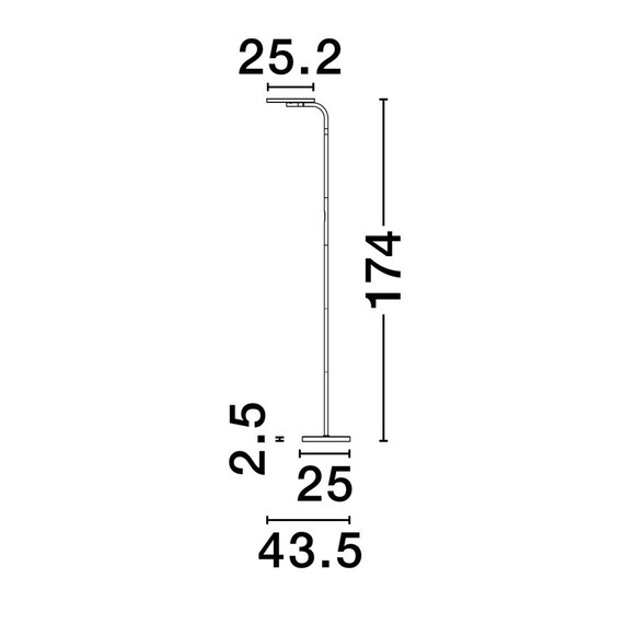 LED Лампион SINKRO 9002081 NovaLuce 30W 3000K | Osvetlenieto.bg