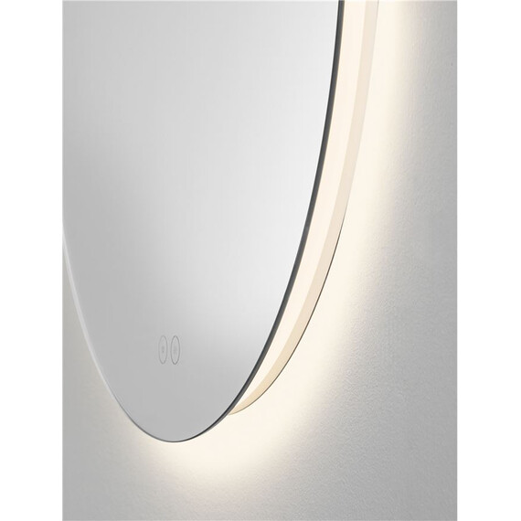 LED Огледало ALDA 9006012 NovaLuce 33W 4000K Touch Switch On/Off | Osvetlenieto.bg