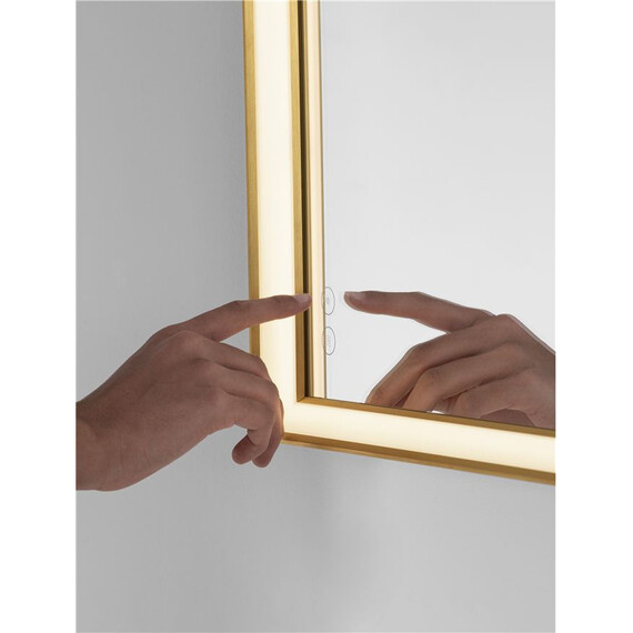 LED Огледало AMBOR 9006020 NovaLuce 49W 4000K Touch Switch On/Off | Osvetlenieto.bg