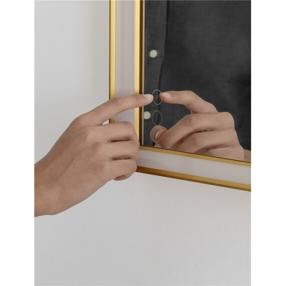 LED Огледало AMBOR 9006039 NovaLuce 38W 3000K Touch Switch On/Off | Osvetlenieto.bg