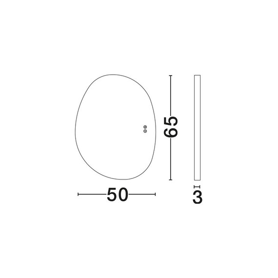 LED Огледало LORIN 9006122 NovaLuce 27W 3000K Touch Switch On/Off | Osvetlenieto.bg