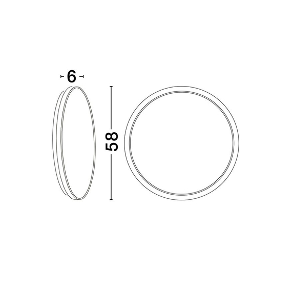 LED Огледало ONAR 9030500 NovaLuce 21W 3000K | Osvetlenieto.bg