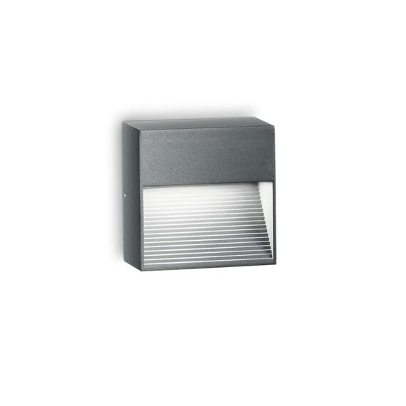 Аплик Down Ap1 Antracite 122045 Ideal Lux G9 IP44 | Osvetlenieto.bg