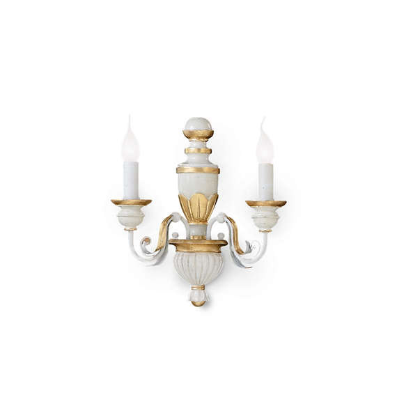 Аплик FIRENZE AP2 BIANCO 012902 Ideal Lux 2xE14 | Osvetlenieto.bg