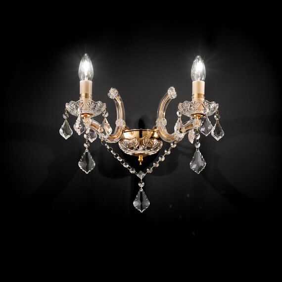 Аплик Florian Ap2 Oro 035659 Ideal Lux E14 | Osvetlenieto.bg