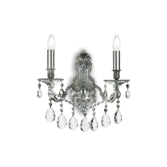 Аплик Gioconda Ap2 Argento 044910 Ideal Lux E14 | Osvetlenieto.bg