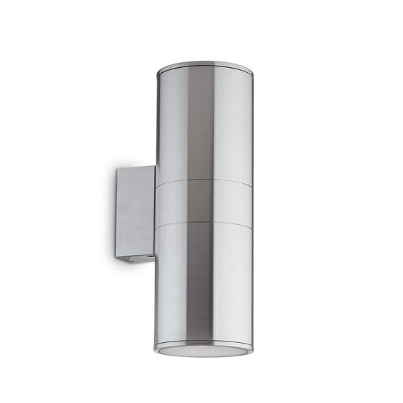 Аплик Gun Ap2 Big Alluminio 033020 Ideal Lux E27 IP54 | Osvetlenieto.bg