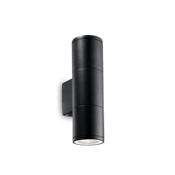Аплик Gun Ap2 Small Nero 100395 Ideal Lux GU10 IP44 | Osvetlenieto.bg