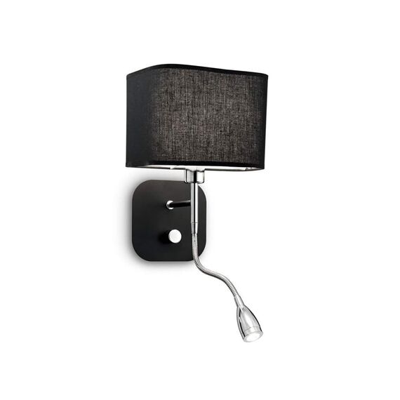 Аплик Holiday Ap2 Nero 124179 Ideal Lux E14 | Osvetlenieto.bg