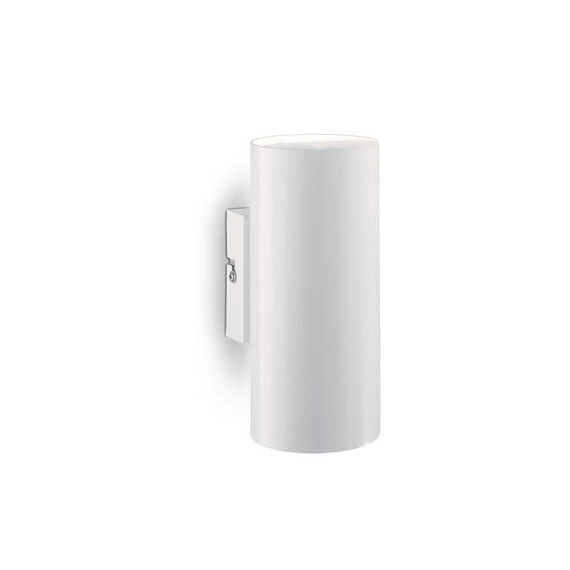 Аплик LOOK AP2 ROUND D60 H150 BIANCO 096018 Ideal Lux 2xGU10 | Osvetlenieto.bg