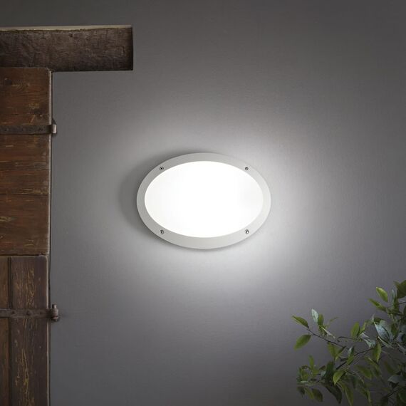 Аплик Maddi-1 Ap1 Bianco 096711 Ideal Lux E27 IP66 | Osvetlenieto.bg