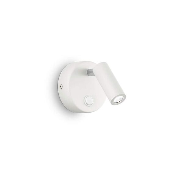 Аплик Page Ap1 Round Bianco 142586 Ideal Lux LED | Osvetlenieto.bg