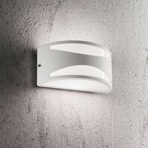 Аплик Rex-3 Ap1 Bianco 092430 Ideal Lux E27 IP44 | Osvetlenieto.bg