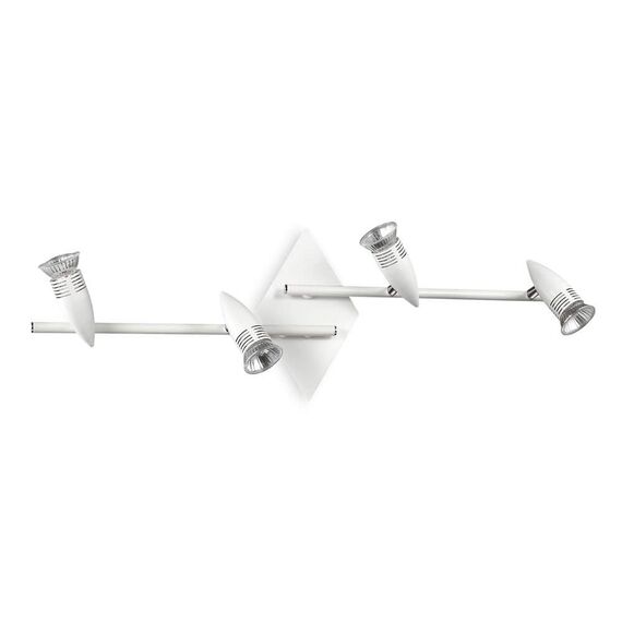 Четворен спот Alfa Pb4 Bianco 122731 Ideal Lux GU10 | Osvetlenieto.bg