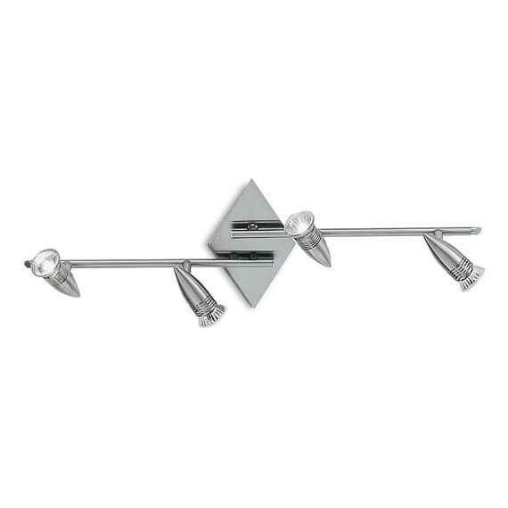 Четворен спот Alfa Pb4 Nickel 006321 Ideal Lux GU10 | Osvetlenieto.bg